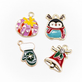 Новогодние подвески, микс 4шт SKF-508/5